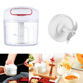 Manual Mini Garlic & Food Chopper – Hand-Pull Portable Mincer for Ginger, Chili, and Nuts