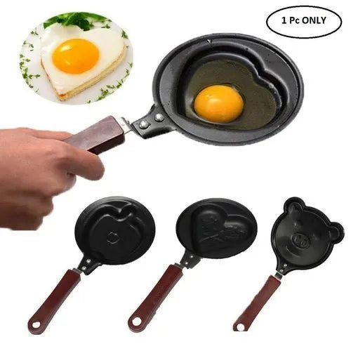 Non-Stick Shell Shape Egg Frying Pan