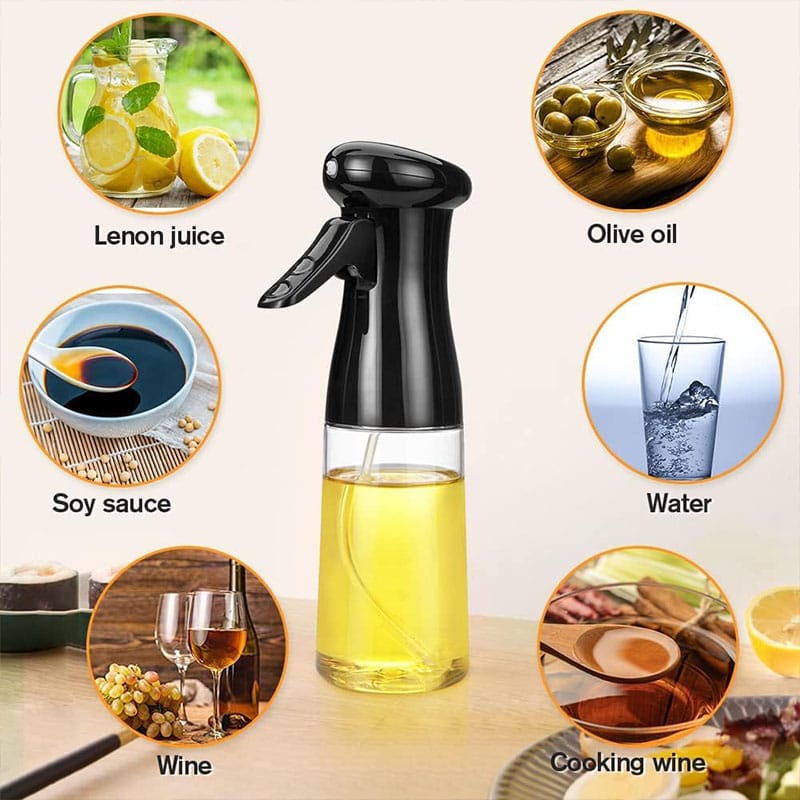 Premium Leak-Proof Oil Sprayer Bottle –  Fine Mist Dispenser for Cooking, Air Frying, and Salads
