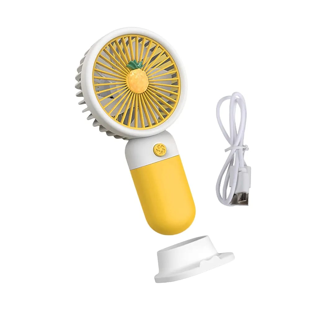 Portable Mini Handheld Fan – USB Rechargeable, Compact Cooling Fan