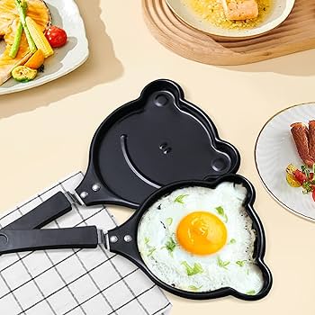 Non-Stick Shell Shape Egg Frying Pan
